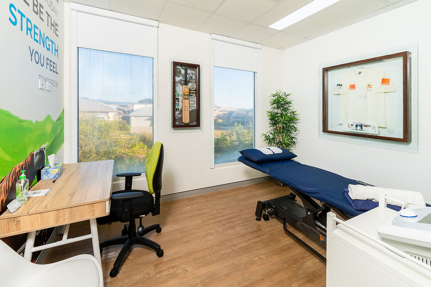 A private treatment room at IntegratePHYSIO